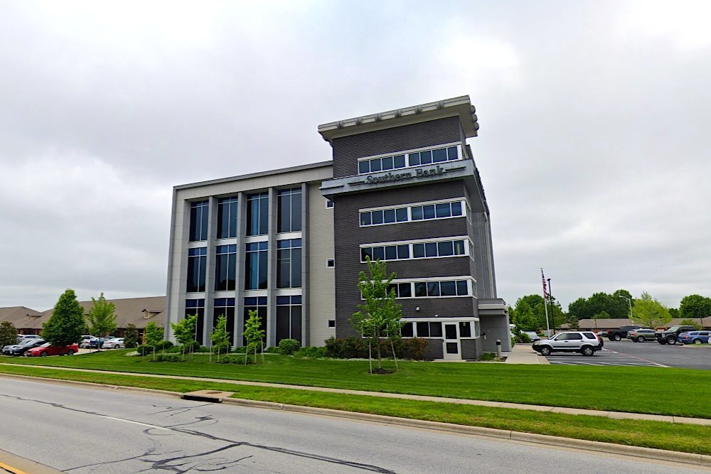 Southern Bank operates its regional corporate office in Springfield.